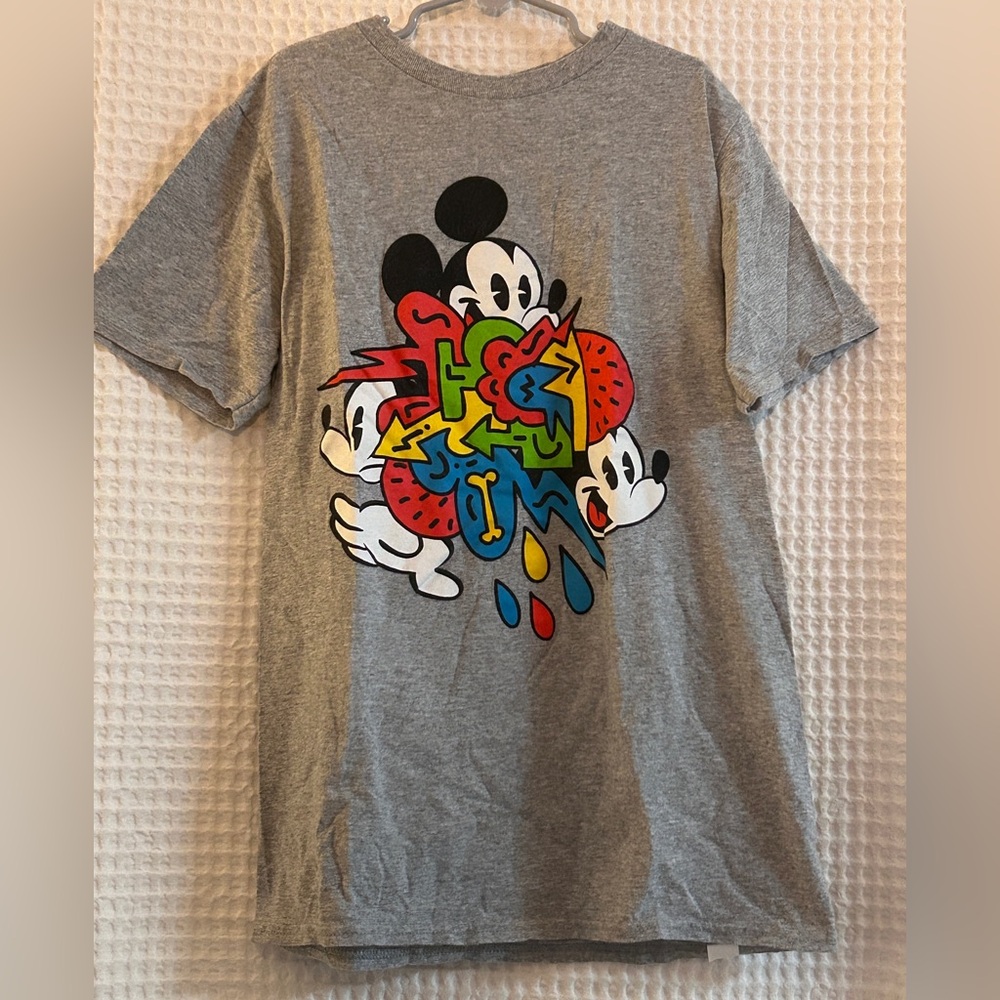Disney Gray Mickey Mouse Graphic Tee